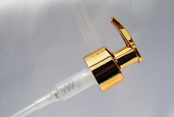 VALVULA PUMP METALIZADA DOURADA