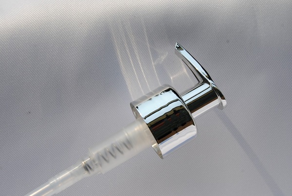 VALVULA PUMP METALIZADA PRATA